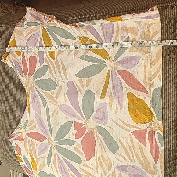 Nicole Miller Linen Blouse - Picture 8 of 9